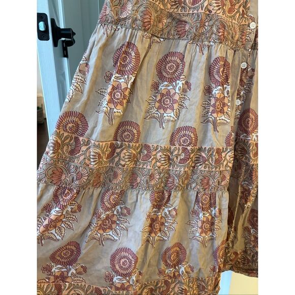 Victoria Dunn toasted oak Vivian midi dress, Med $198 - Picture 5 of 9